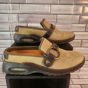 Cole Haan Loafers Womens Size 6 B Tan Suede Slip-On Vintage